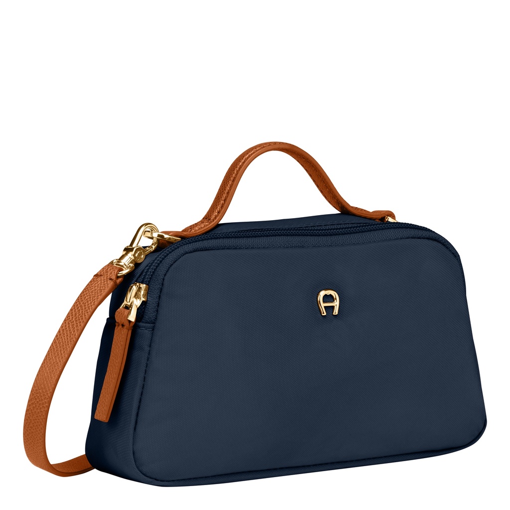 PICCOLINA Pouch, midnight blue | AIGNER JAPAN WEBSITE
